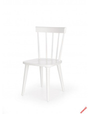 Skandynawskie krzesło ORTO - białe