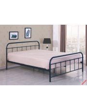 Nowoczesne łóżko LIVIO - czarne