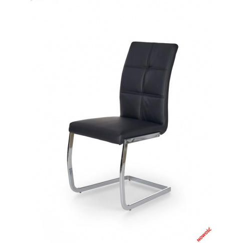 Stylowe krzesło NARINE - czarne w sklepie Dedekor.pl