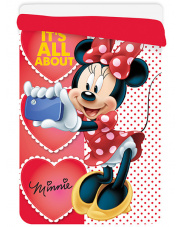 Przepiękna narzuta dla dziecka MINNIE MOUSE w sklepie Dedekor.pl