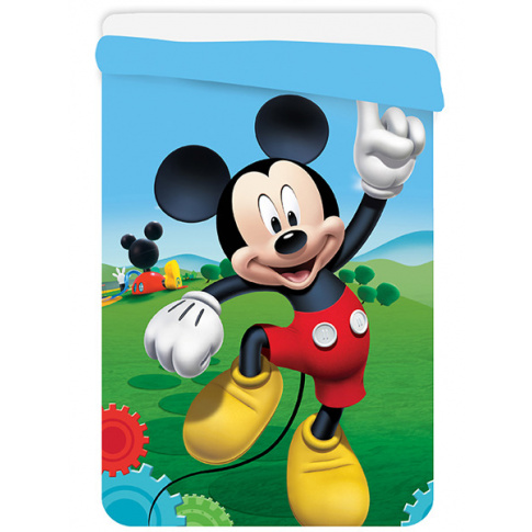 Urocza narzuta dziecięca MICKEY MOUSE - 180 x 260 cm w sklepie Dedekor.pl