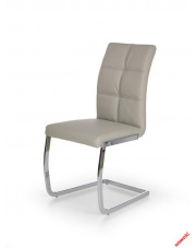 Komfortowe krzesło NARINE - jasny popiel