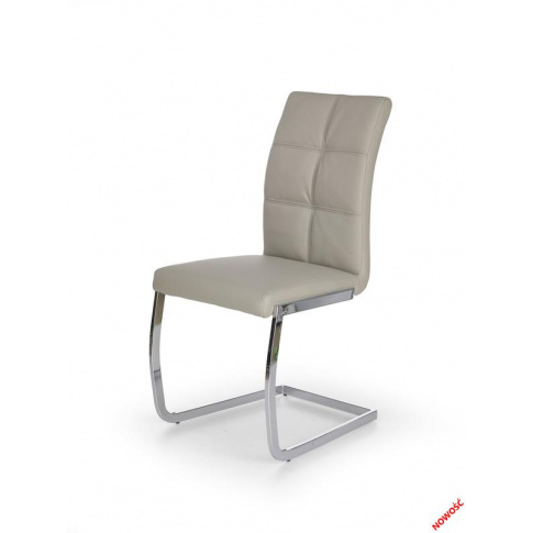 Komfortowe krzesło NARINE - jasny popiel w sklepie Dedekor.pl