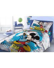 Pościel dla dzieci  Myszka Mickey Rock 160/200 cm w sklepie Dedekor.pl