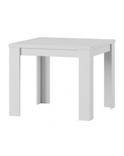 Stół rozkładany biały 90x90 cm w sklepie Dedekor.pl