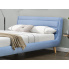 Piękne łóżko MARGIO 160cm - niebieskie w sklepie Dedekor.pl