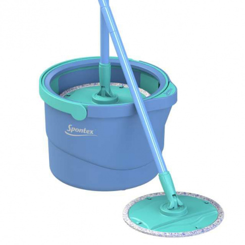 Mop obrotowy SPONTEX Aqua Revolution System Microfibre  w sklepie Dedekor.pl