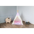 TIPI namiot beżowo różowy domek wigwam namiocik Indian w sklepie Dedekor.pl