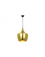 Złota lampa Gloster metalowa