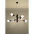 Nowoczesna lampa wisząca czarna LOFT metal w sklepie Dedekor.pl