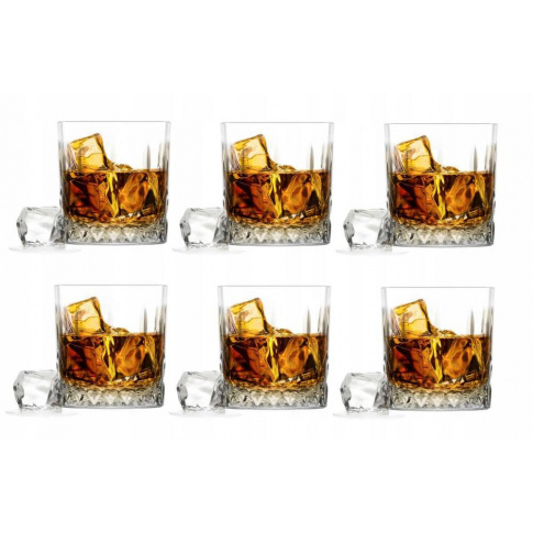 Niska szklanka do whisky komplet 6 szt w sklepie Dedekor.pl