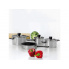 Komplet garnków Inox 7-elementowy z patelnią AMBITION w sklepie Dedekor.pl