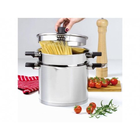  Garnek do makaronu Inox 22 cm AMBITION w sklepie Dedekor.pl