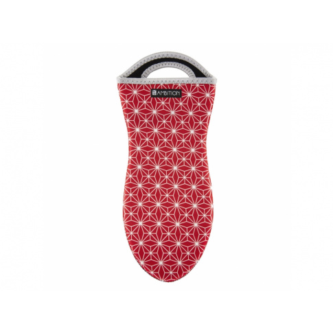 Rękawica kuchenna z neoprenu Galaxy czerwona AMBITION w sklepie Dedekor.pl