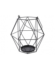 Stylowy metalowy lampion