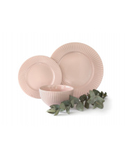 Komplet obiadowy Porcelit rosa 18cz.