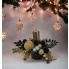 Stroik dekoracja świąteczna czarno-złoty 23/005 w sklepie Dedekor.pl