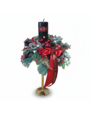 Dekoracja Świąteczna Wysoki Czerwony 