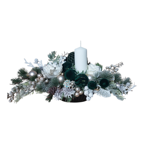 Stroik dekoracja Świąteczna na stół 25/21 w sklepie Dedekor.pl