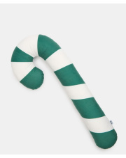 Poduszka świąteczna laska cukrowa dekoracyjna duża zielona w sklepie Dedekor.pl