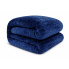 Gruby ciepły koc granatowy Erlla 150x200cm   w sklepie Dedekor.pl