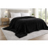 Gruby ciepły koc czarny Erlla 150x200cm   w sklepie Dedekor.pl