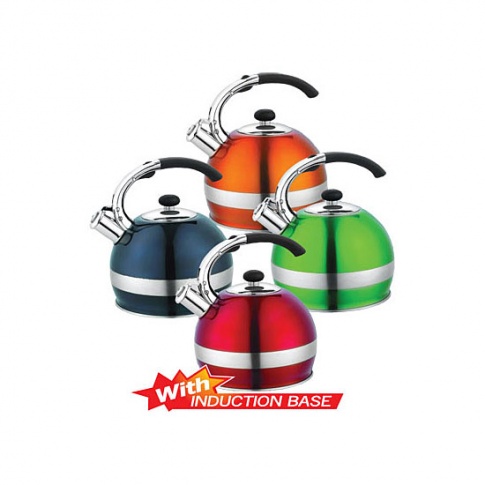 Czajnik stalowy Bohmann 2,7L BH-9995 czerwony w sklepie Dedekor.pl