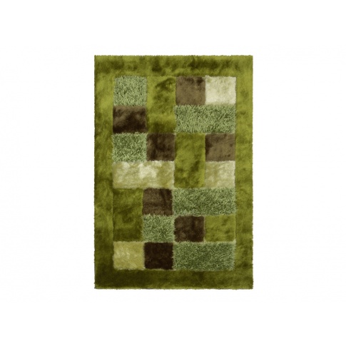 DYWAN SHAGGY POLYESTER GREEN 70X130CM w sklepie Dedekor.pl