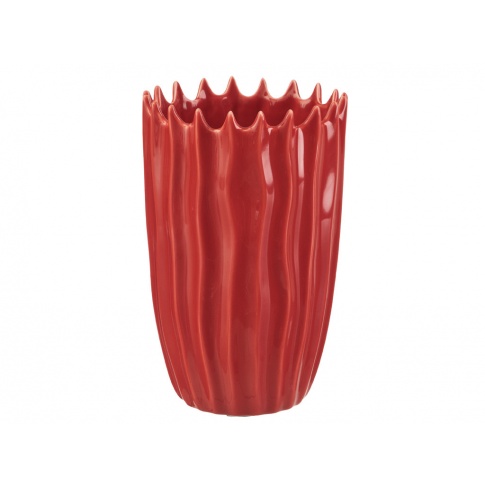 Wazon Laguna Czerwony w sklepie Dedekor.pl