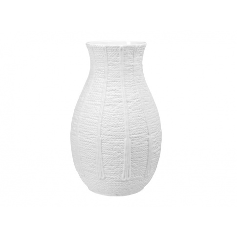 Wazon Winter Biały 25 cm w sklepie Dedekor.pl