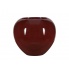 Wazon cermiczny czerwony 26cm w sklepie Dedekor.pl