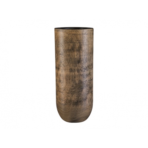Wazon z drewna Mango 30cm w sklepie Dedekor.pl