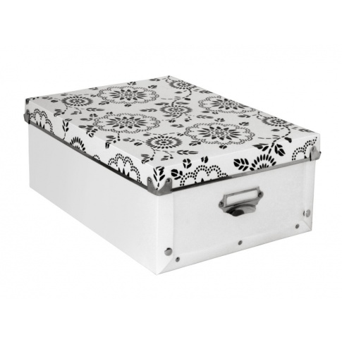 Pudełko plastikowe Black Motive 18cm w sklepie Dedekor.pl