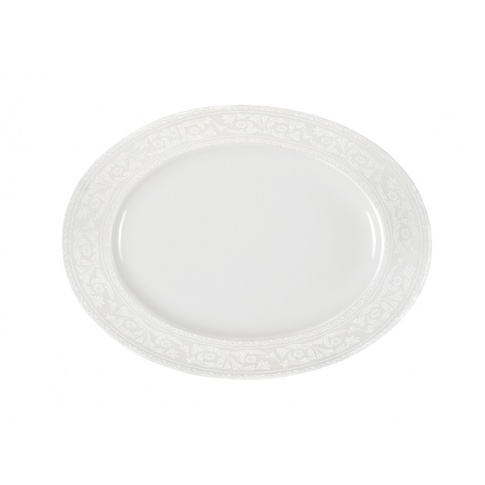  PÓLMISEK 24CM ROMA, PORCELANA w sklepie Dedekor.pl