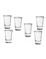 Komplet 6 kieliszków do wódki 35ml w sklepie Dedekor.pl