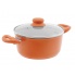 Garnek Ceramic orange 22cm w sklepie Dedekor.pl