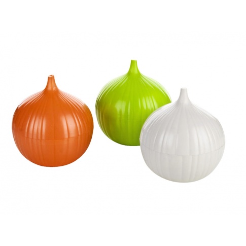 Pojemnik na cebulę plastikowy 3 kolory w sklepie Dedekor.pl