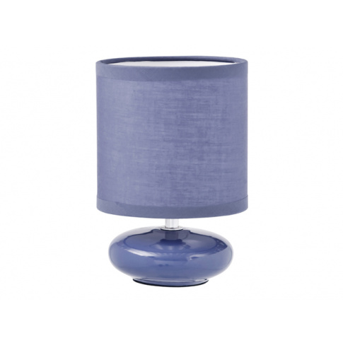 Ozdobna lampa stołowa Violet fioletowa w sklepie Dedekor.pl