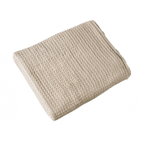 Beżowa narzuta dekoracyjna Honey Comb 200x160 w sklepie Dedekor.pl