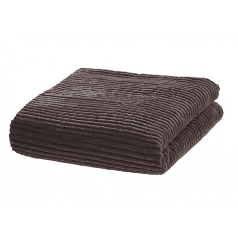 Brązowa narzuta dekoracyjna Stripes 200x150 w sklepie Dedekor.pl