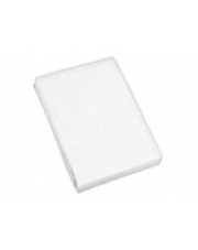 Prześcieradło frotte białe 160x200