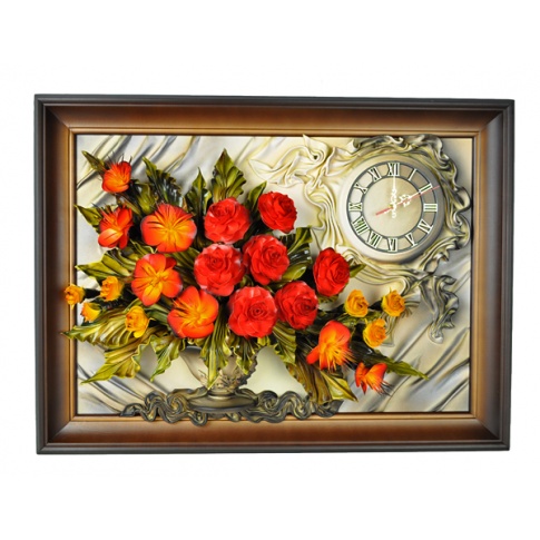 Zegar ze skóry 4ZE/036 w sklepie Dedekor.pl