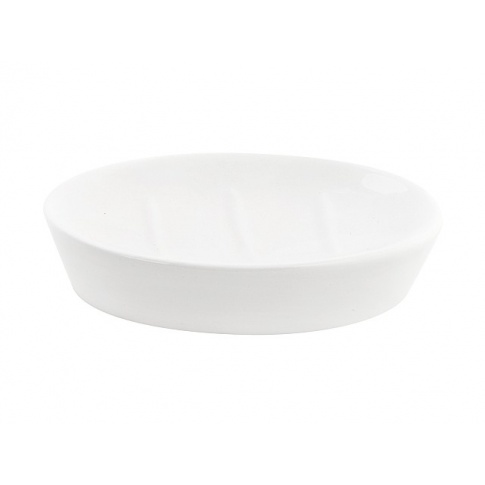 Porcelanowa mydelniczka White Apple biała w sklepie Dedekor.pl