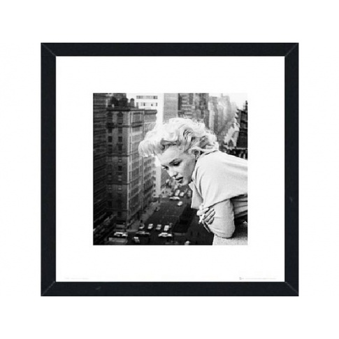 Czarno-biały obraz Marylin Monroe 42x42 w sklepie Dedekor.pl