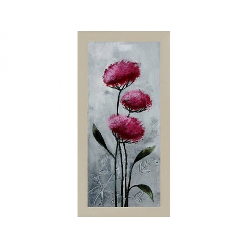 Obraz dekoracyjny Kwiaty pionowy 36x76 w sklepie Dedekor.pl