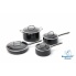 Garnki 8 Earthchef Boreal Alu 3600000 w sklepie Dedekor.pl