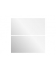 Szlifowane lustro kwadratowe 20x20, 4 szt. w sklepie Dedekor.pl