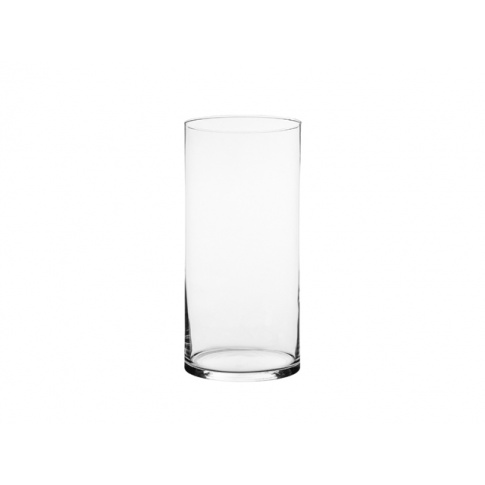 Klasyczny szklany wazon cylinder wys.40 w sklepie Dedekor.pl