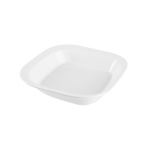 Talerz głęboki biały Excentrico Yong 22x22 w sklepie Dedekor.pl