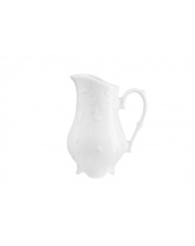 Biały mlecznik z uchem Rococo 200 ml porcelana w sklepie Dedekor.pl